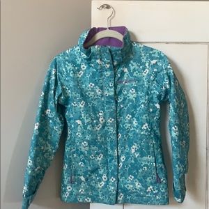 Columbia girls outer shell jacket